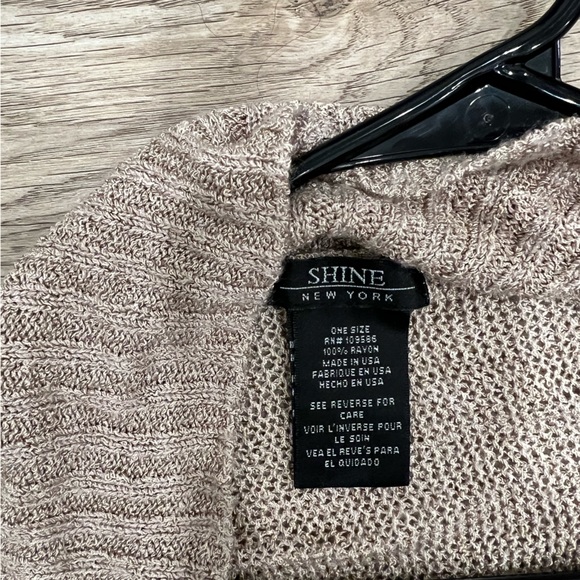 Shine New York Shawl/ Sweater - Picture 3 of 4